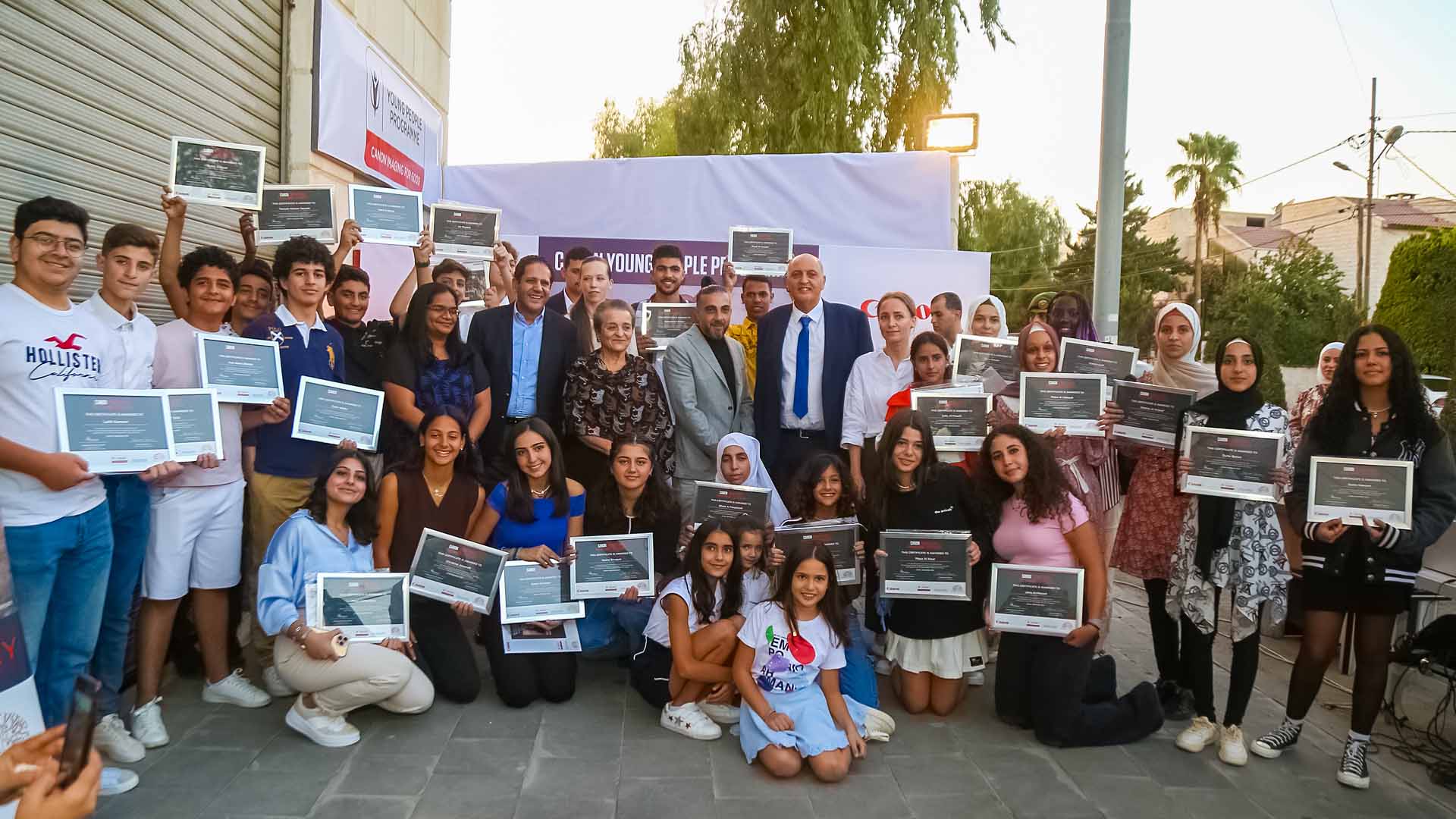 كانون تحتفل بإنجازات طلاب "برنامج الشباب" في الأردن بقصص ملهمة